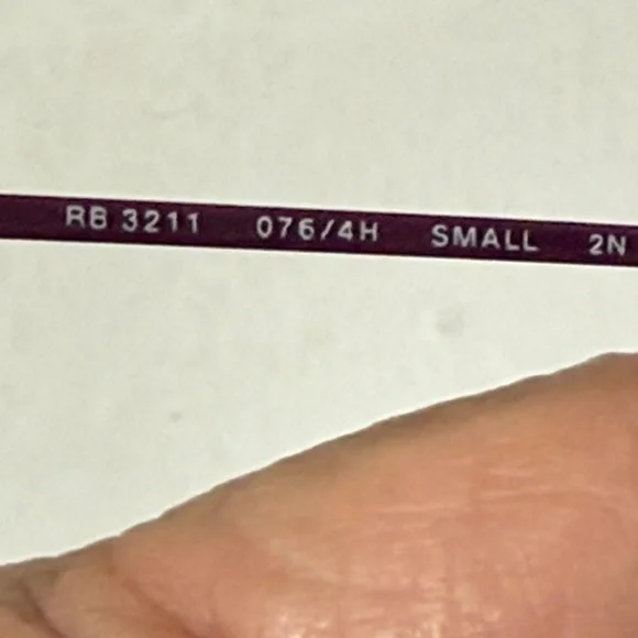 Ray-Ban Violet Frame with Amber Lenses Sunglasses - Picture 8 of 16